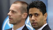 Nasser al-Khelaïfi et Aleksander Ceferin, UEFA