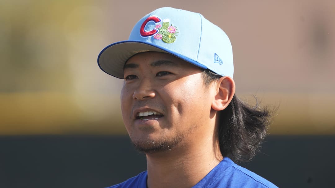 Chicago Cubs pitcher Shota Imanaga Chicago Cubs pitcher Shota Imanaga