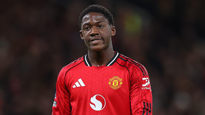 Kobbie Mainoo was left on the bench this week.