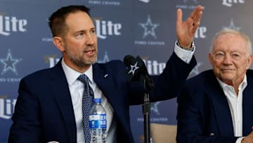 Dallas Cowboys HC Brian Schottenheimer, Owner Jerry Jones