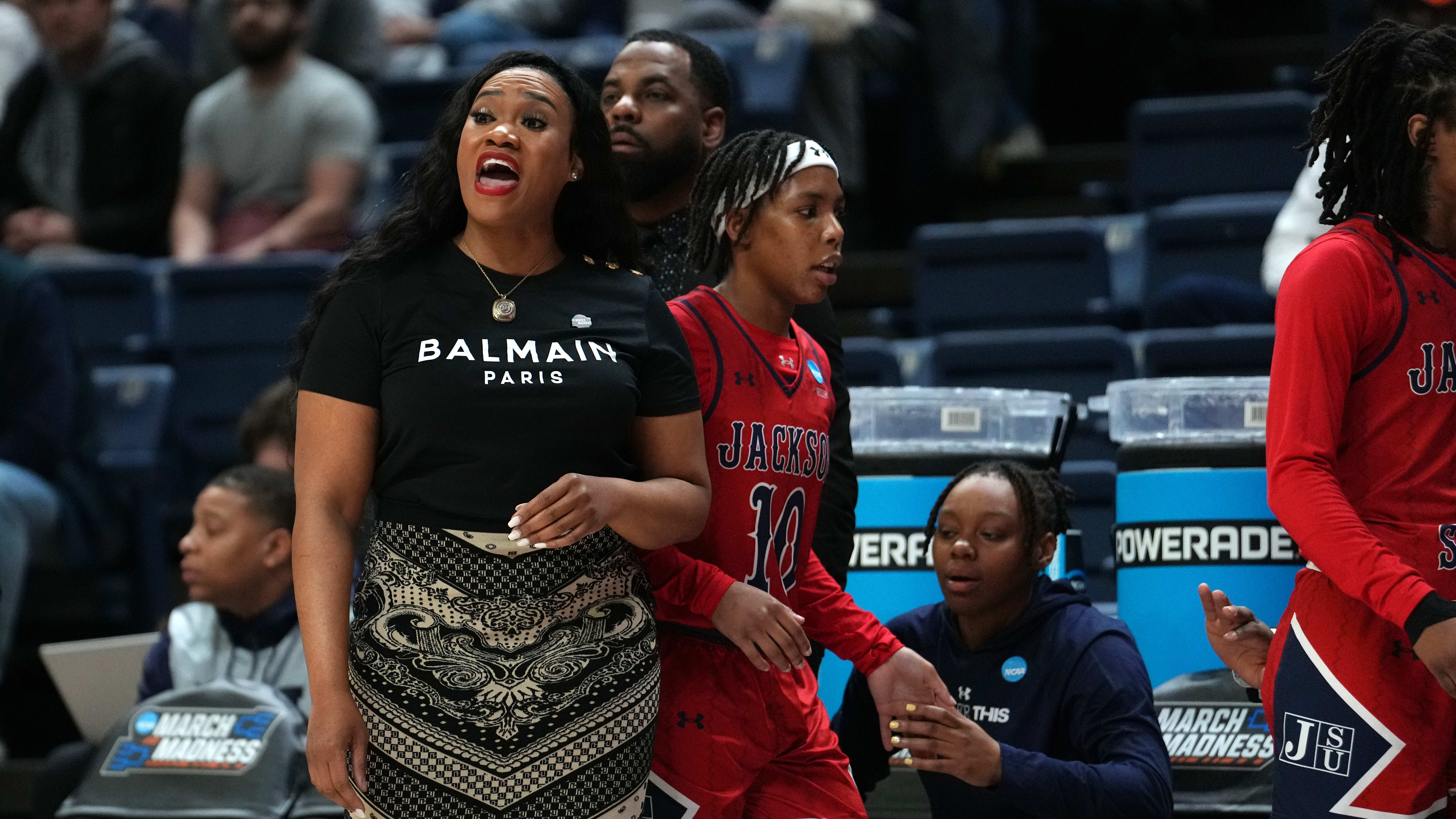 Jackson State's Head Women's Basketball Coach Tomekia Reed