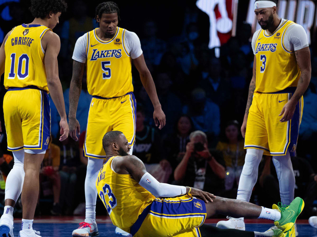 Lebron james lakers injury update top