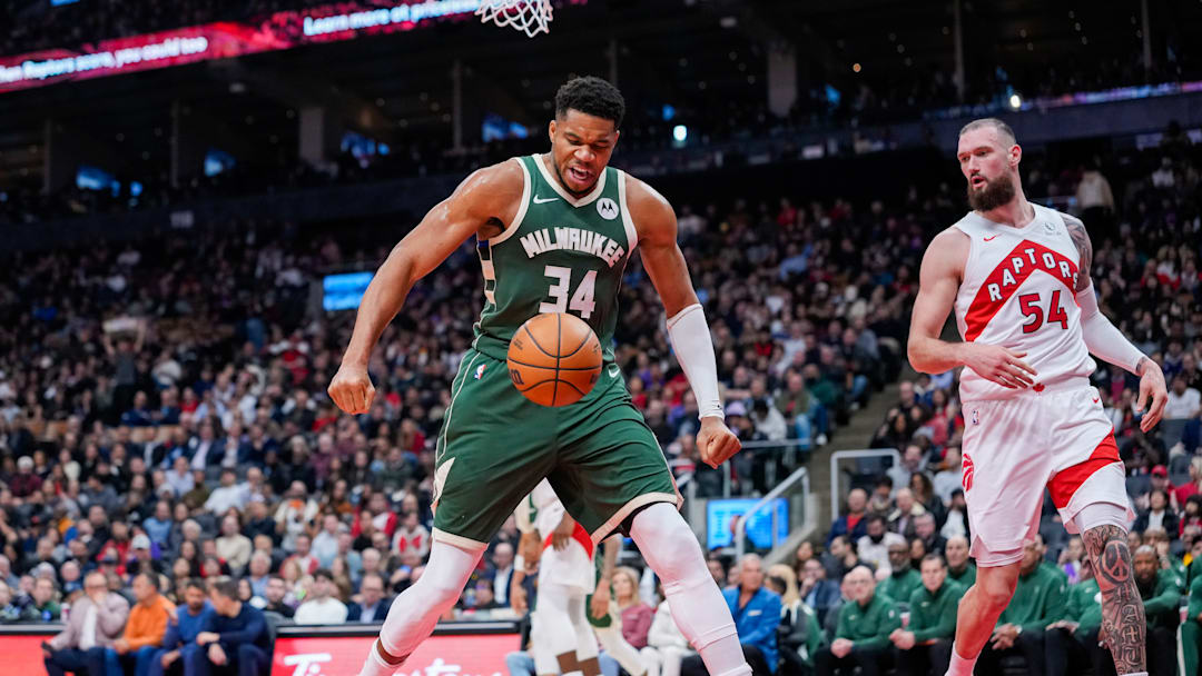 Milwaukee Bucks v Toronto Raptors Milwaukee Bucks v Toronto Raptors