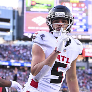 Atlanta Falcons wide receiver Drake London.