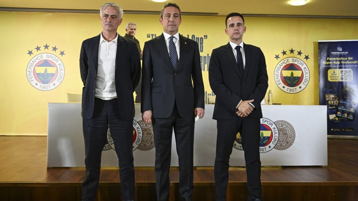 Jose Mourinho, Ali Koç ve Mario Branco