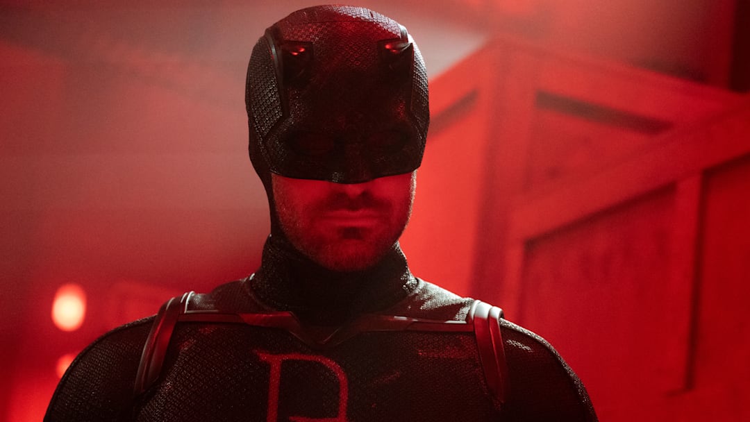 Matt Murdock/Daredevil (Charlie Cox) in Marvel Television's DAREDEVIL: BORN AGAIN season 2 episode 1, exclusively on Disney+. 