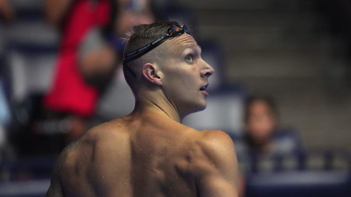 Dressel will be back at the Games in Paris despite not being able to match his best times.