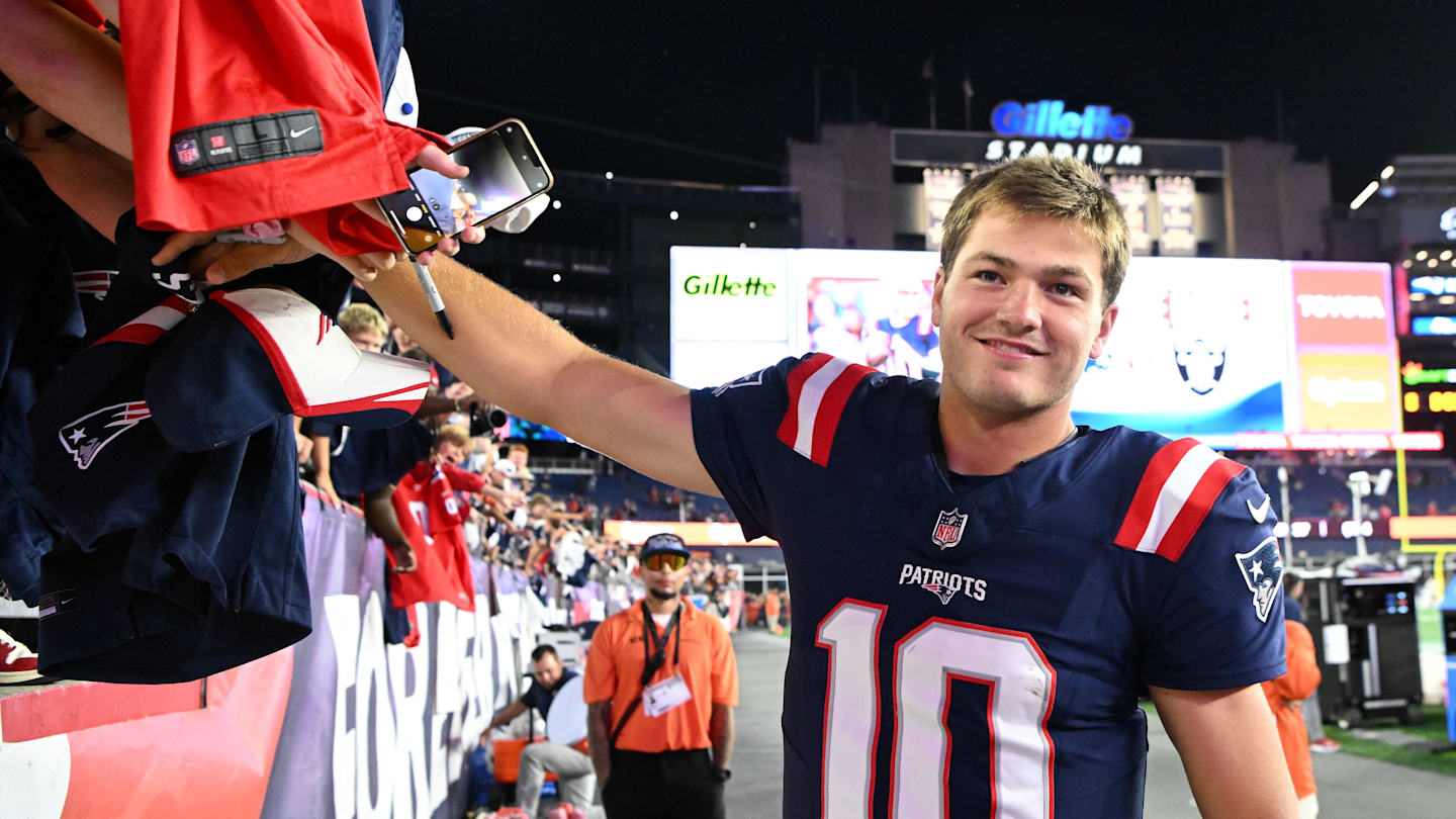Patriots Name Six Captains Including QB Maye for 2025 Season