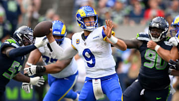 Los Angeles Rams quarterback Matthew Stafford (9)