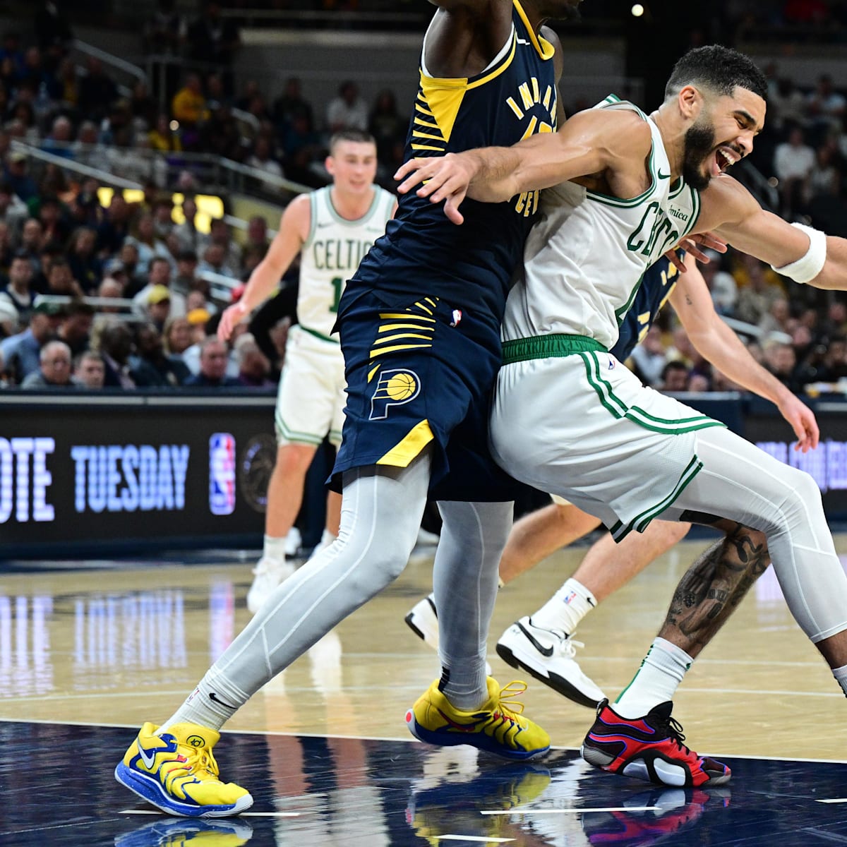 Jayson Tatum Debuts Spider Man Sneakers for Halloween
