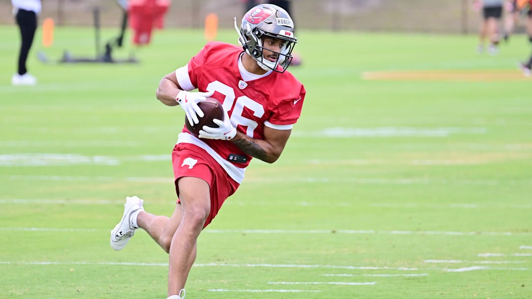 J.J. Roberts at Tampa Bay Buccaneers Rookie Minicamp