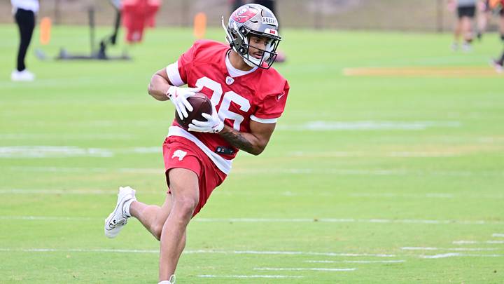 J.J. Roberts at Tampa Bay Buccaneers Rookie Minicamp