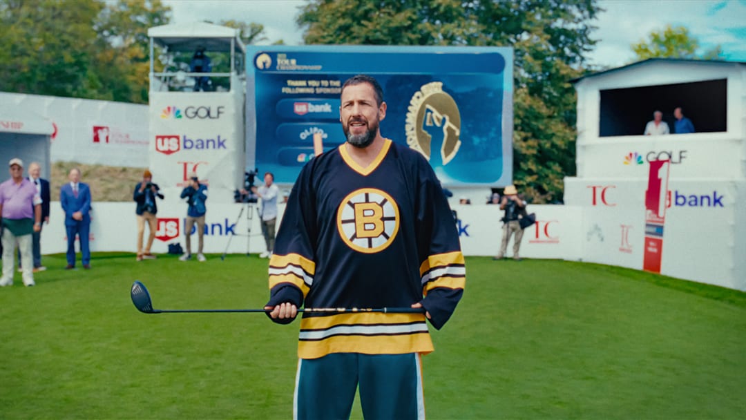 HAPPY GILMORE 2. Adam Sandler as Happy Gilmore in Happy Gilmore 2. Cr. Courtesy of Netflix © 2025.