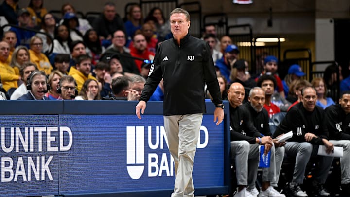 Kansas basketball head coach Bill Self