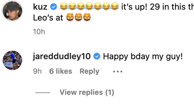 Jared Dudley's Comment