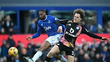 Leicester's central defence. As porous as paper