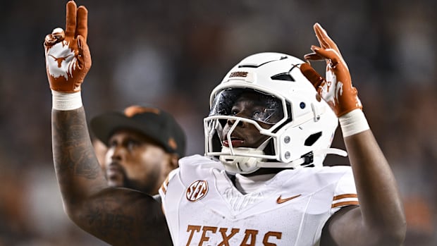 Texas Longhorns running back Jerrick Gibson