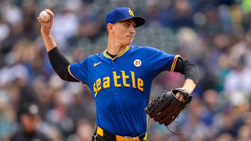 George Kirby is one of five elite hurlers in the Mariners' stacked rotation heading into the 2025 season.