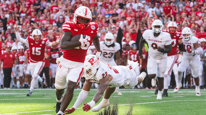 Janiran Bonner (16) runs for a touchdown against Rutgers last season.