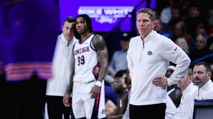 Gonzaga head coach Mark Few. Gonzaga head coach Mark Few.