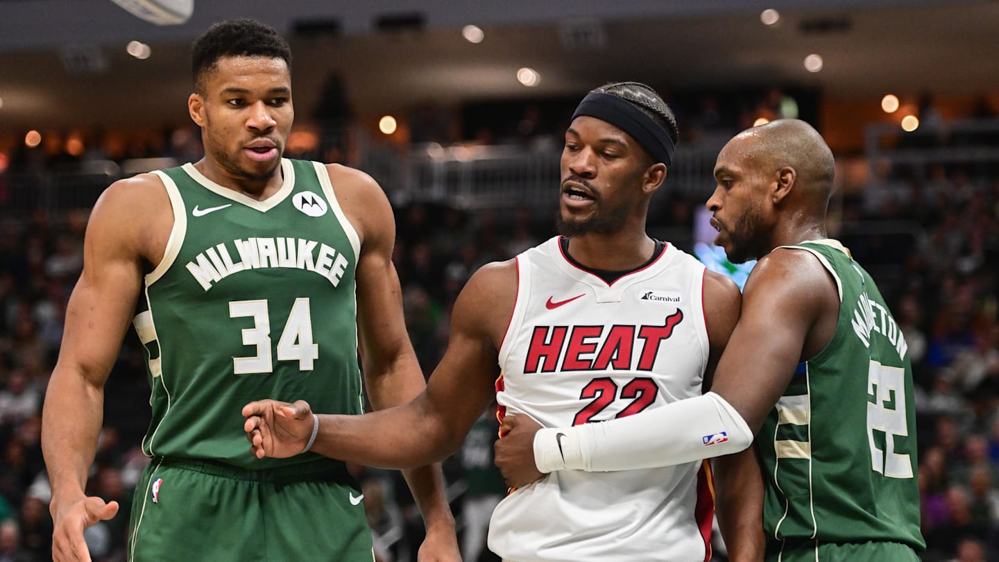 Bucks vs. Heat Prediction, Odds, Best NBA Prop Bets for NBA Cup Group Play