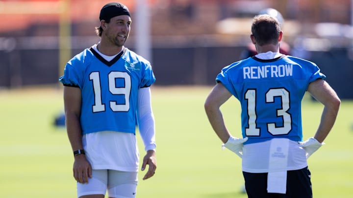 Carolina Panthers wide receiver Adam Thielen.