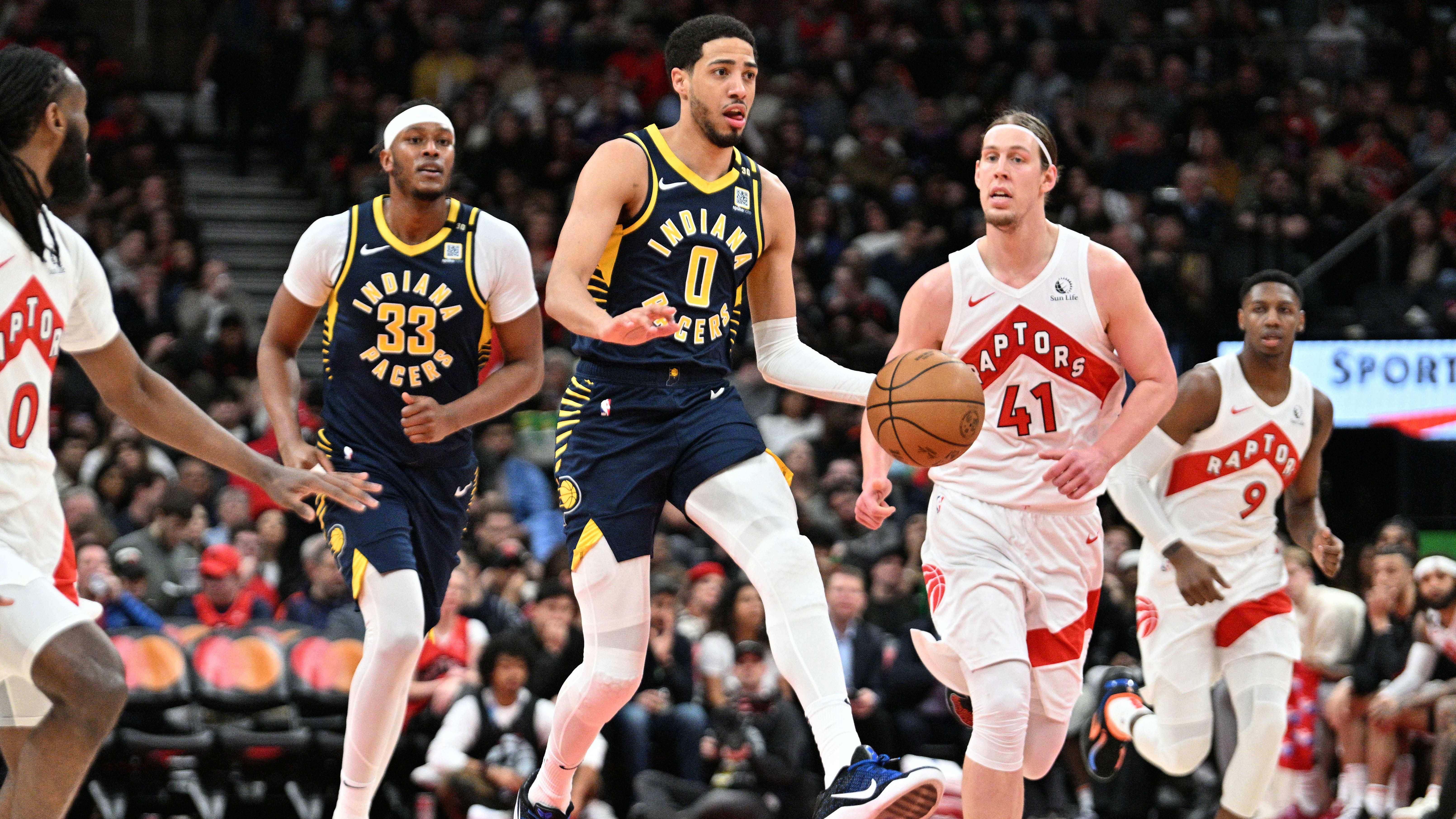 Indiana Pacers Toronto Raptors Tyrese Haliburton