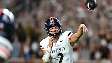 UTSA quarterback Owen McCown led the Roadrunners to a surprising rout Thursday of American Conference rival Tulane