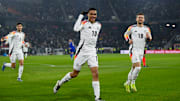 Jamal Musiala et l'Allemagne veulent décrocher leur ticket pour les demi-finales de Ligue des Nations. 