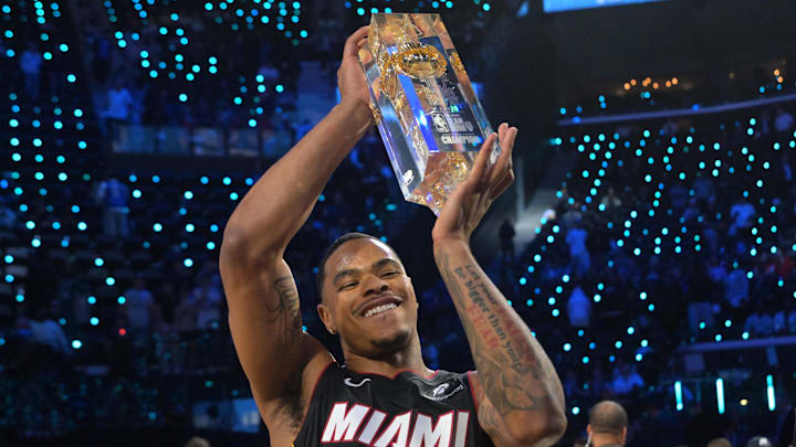 Miami Heat forward Keshad Johnson 