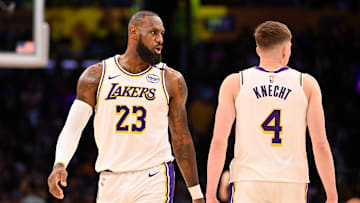 LeBron James and Dalton Knecht have quickly found chemistry together, but a minutes adjustment may be in line for both for the Lakers to succeed now and in the playoffs.