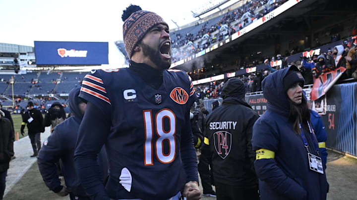 Caleb Williams and the Bears will take on the 49ers in a possible playoff preview.