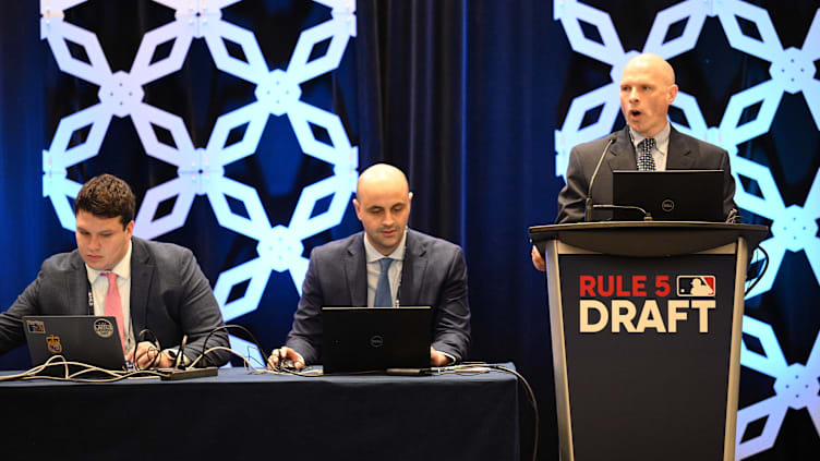 Dec 7, 2022; San Diego, CA, USA; A general view during the MLB Rule 5 Draft at the 2022 MLB Winter