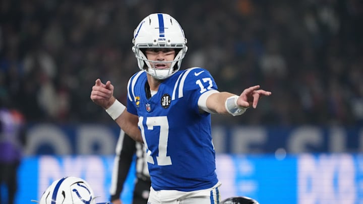 Indianapolis Colts quarterback Daniel Jones.