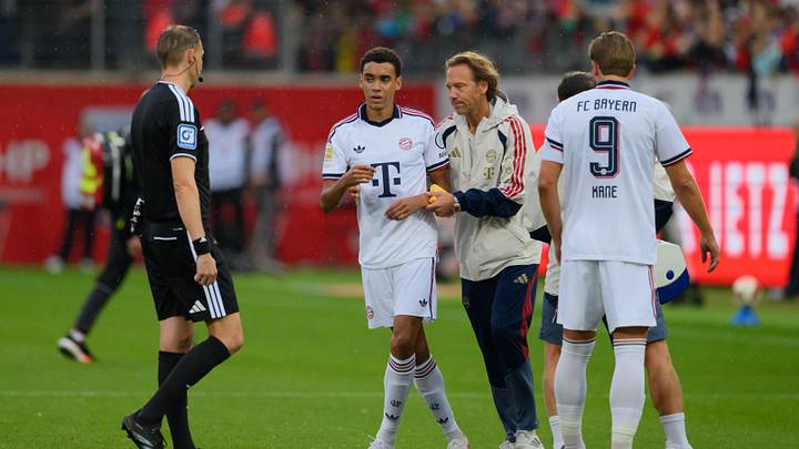 Bayern Munich star Jamal Musiala was once again down on the pitch during the clash against Heidenheim on Tuesday.