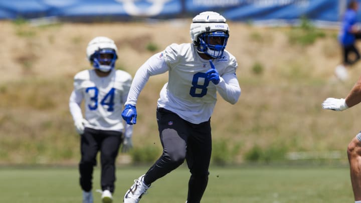 Los Angeles Rams OTA Offseason Workout, Jared Verse