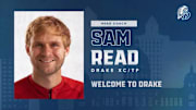Sam Read has been hired as the new track and field and cross country coach at Drake University.