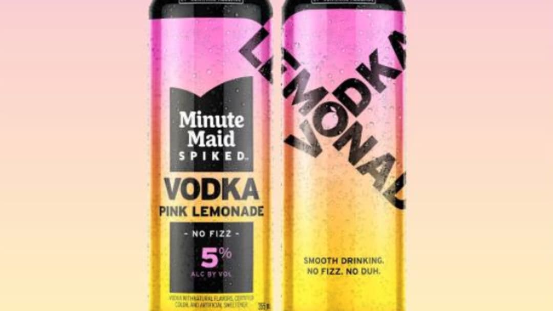 Minute Maid Spiked Vodka Pink Lemonade