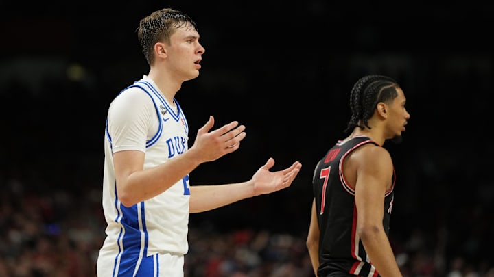 Duke Blue Devils forward Cooper Flagg (2) 