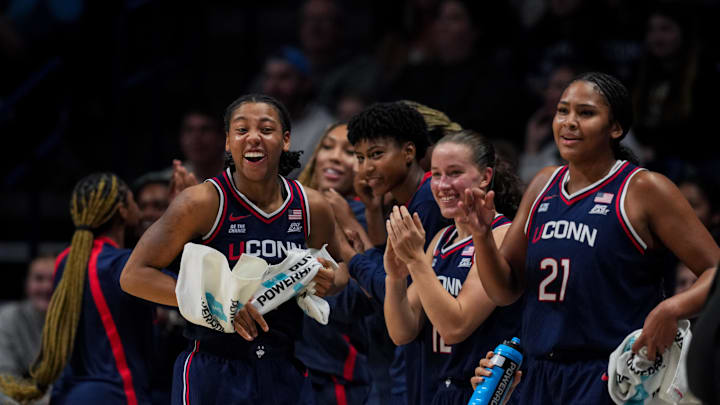 UConn Huskies guard KK Arnold 