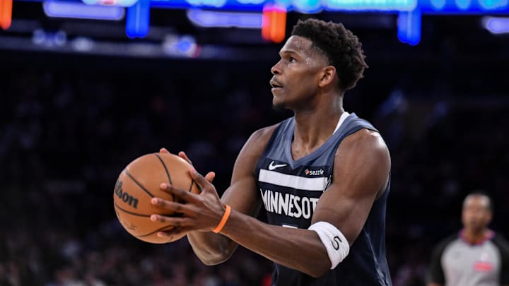 Minnesota Timberwolves guard Anthony Edwards is an interesting prop target on Wednesday. Minnesota Timberwolves guard Anthony Edwards is an interesting prop target on Wednesday.