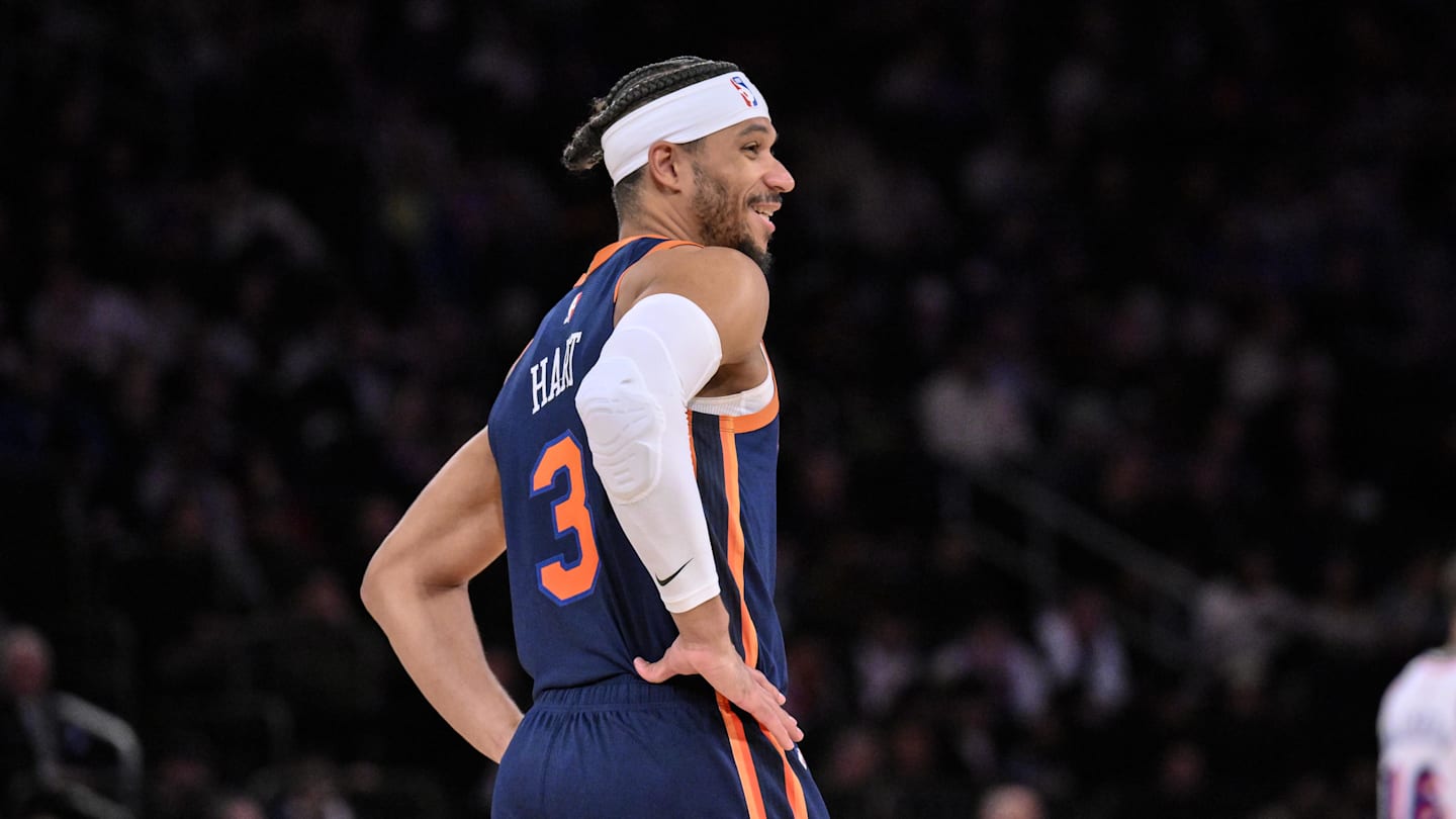 Knicks' Josh Hart Wins NBA 2024-25 Minutes Champion Award