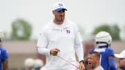 New York Giants assistant head coach/offensive coordinator Mike Kafka 