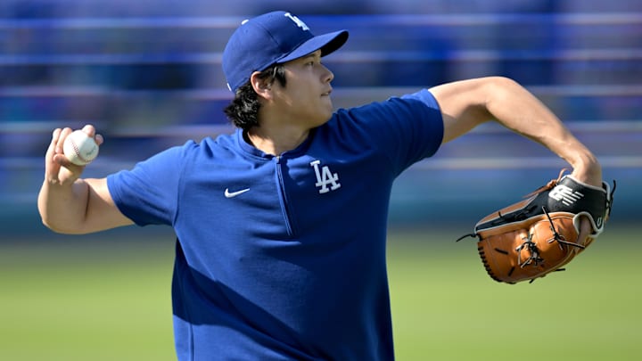 Ohtani hasn't pitched in an MLB game since Aug. 23, 2023.