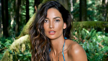 Lily Aldridge was photographed by Yu Tsai in Washington.