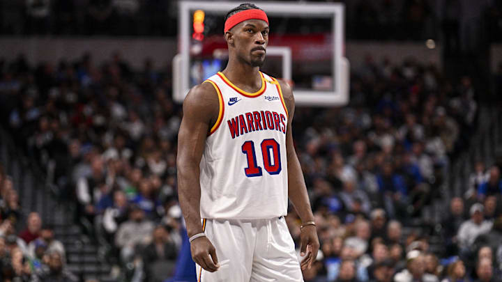 Butler was traded by the Heat to the Warriors at this season's trade deadline