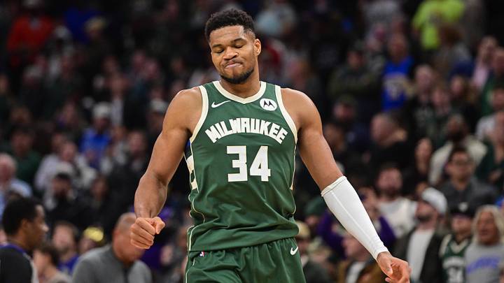 Milwaukee Bucks forward Giannis Antetokounmpo.