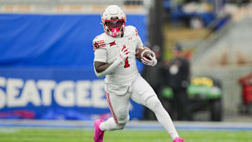 Utah Utes running back Wayshawn Parker (1) led the team with 931 rushing yards in the regular season, earning All-Big 12 third team honors.