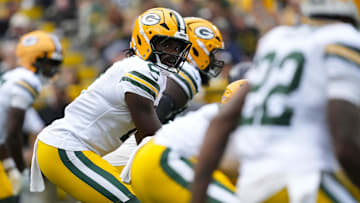 Aug 23, 2025; Green Bay, Wisconsin, USA;  Green Bay Packers quarterback Malik Willis (2) during the game against the Seattle Seahawks at Lambeau Field.