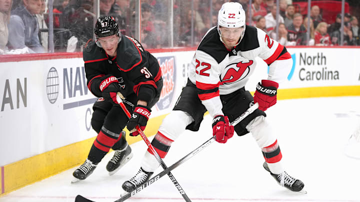New Jersey Devils v Carolina Hurricanes - Game One